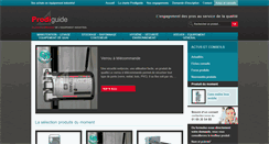 Desktop Screenshot of prodiguide.com